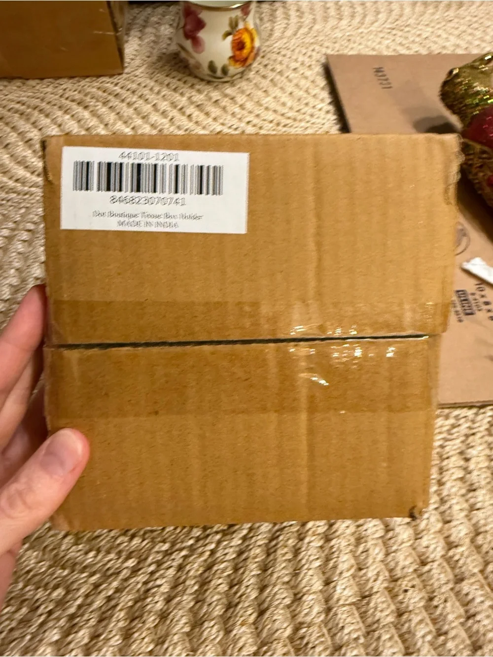 MACKENZIE-CHILDS | Boutique Dot Tissue Box Cover (NEW IN BOX)